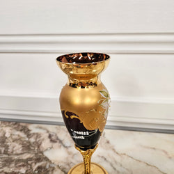 Vintage Glass Gilded Vase | Antique & Vintage | Moonee Ponds Antiques | Australia Wide Delivery