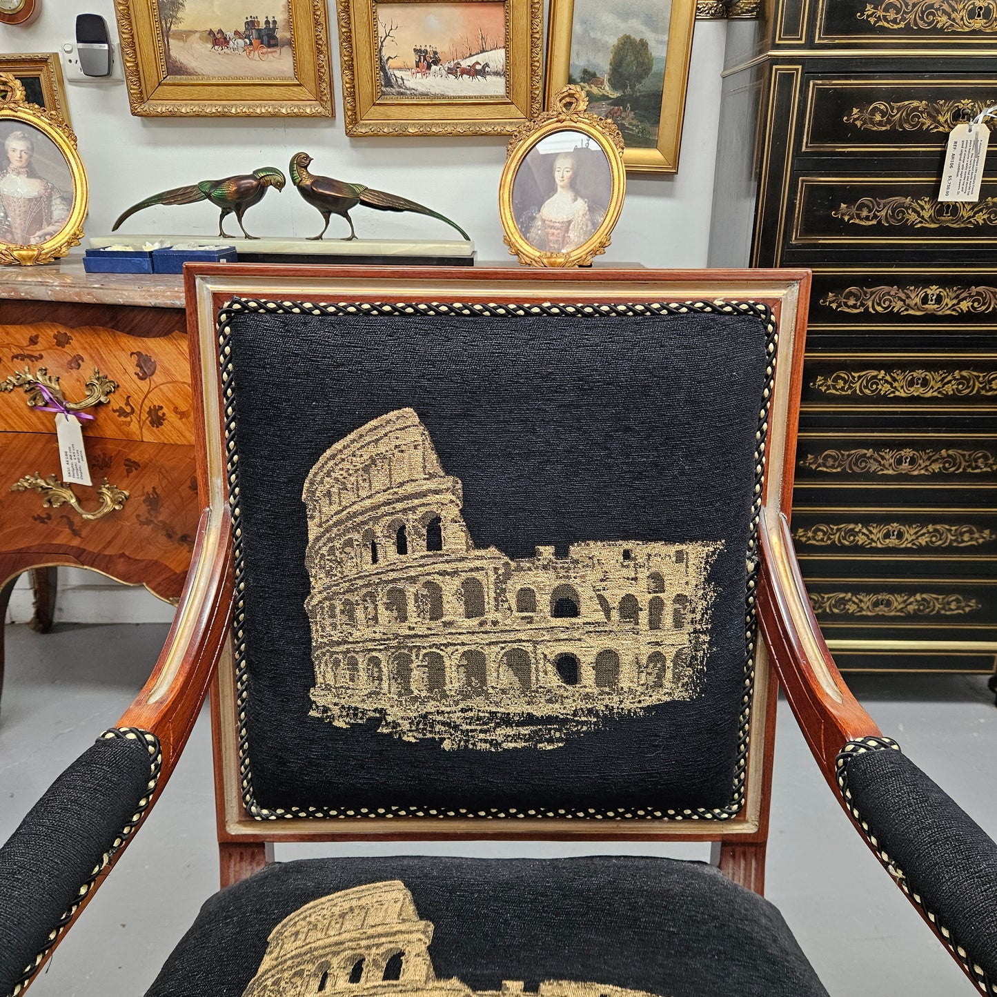 Impressive Louis XVth Style Vintage Armchair