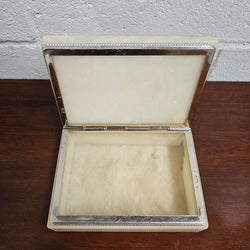 Genuine Alabaster Jewellery Box | Antique & Vintage | Moonee Ponds Antiques | Australia Wide Delivery