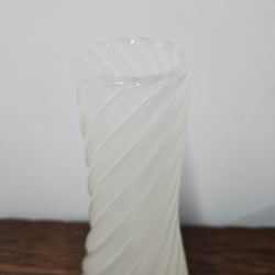 Attractive Vintage Opaline Italian Swirled Glass Vase | Antique & Vintage | Moonee Ponds Antiques | Australia Wide Delivery