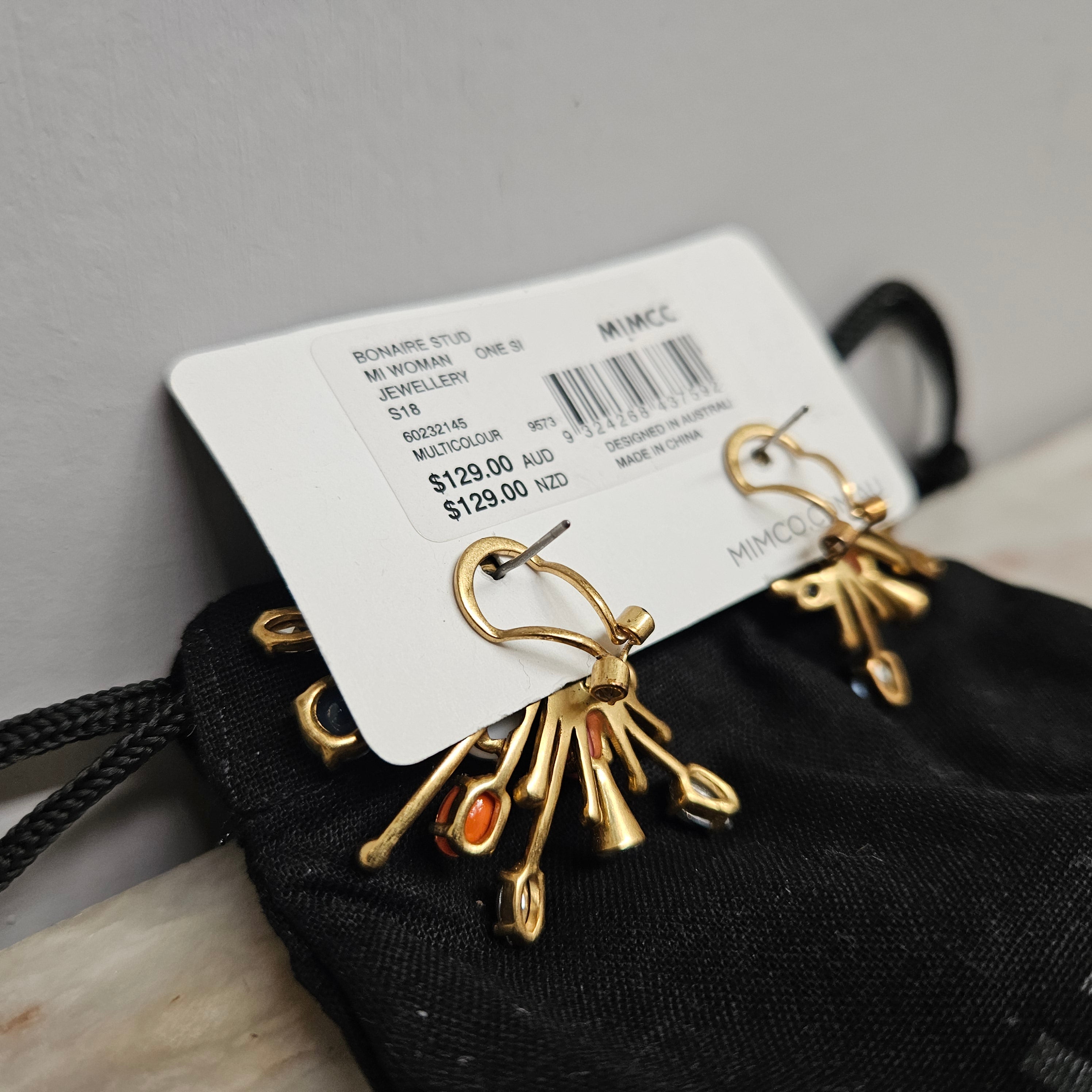 Pair of Vintage "Mimco" earrings | Antique & Vintage | Moonee Ponds Antiques | Australia Wide Delivery