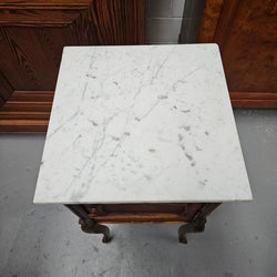 Louis XV Style Marble Top Single Bedside