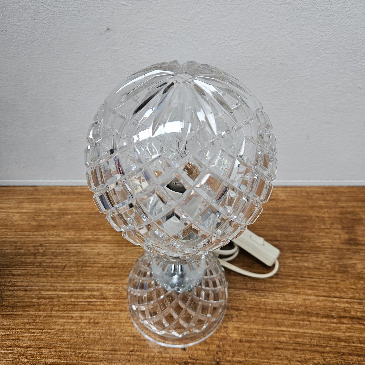 Vintage Crystal Bedroom Lamp