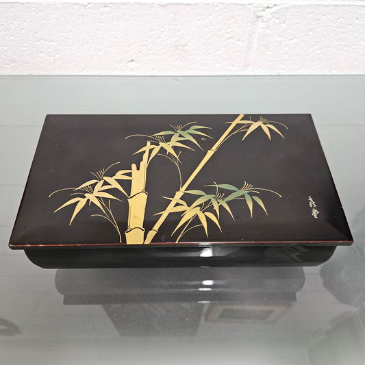 Vintage Lacquer Jewellery Box