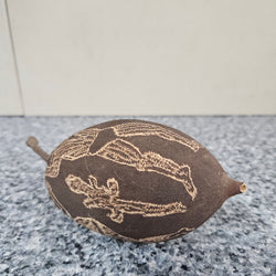 Rare Carved Boab-Treenut | Antique & Vintage | Moonee Ponds Antiques | Australia Wide Delivery