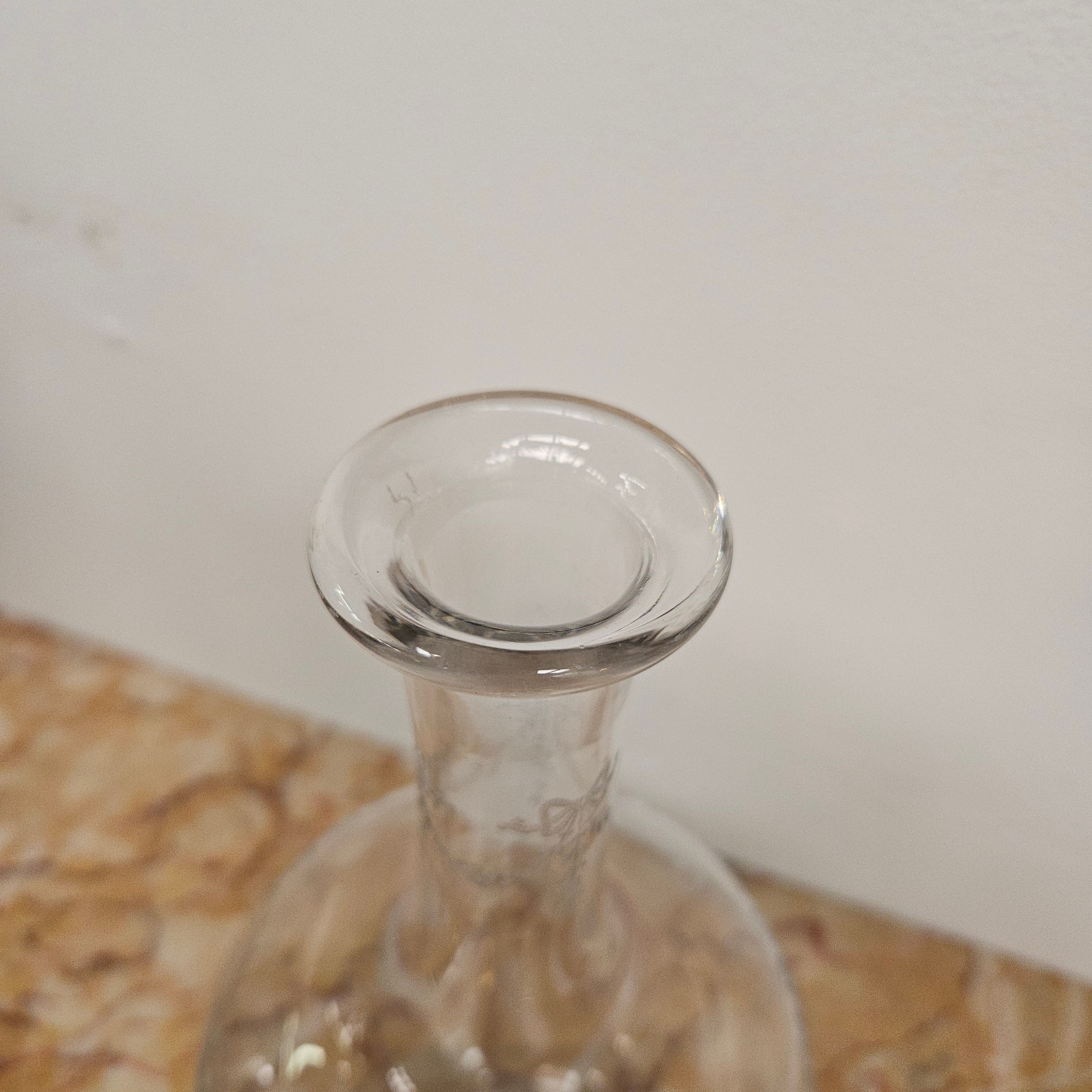 Large Crystal Glass Victorian Decanter | Antique & Vintage | Moonee Ponds Antiques | Australia Wide Delivery