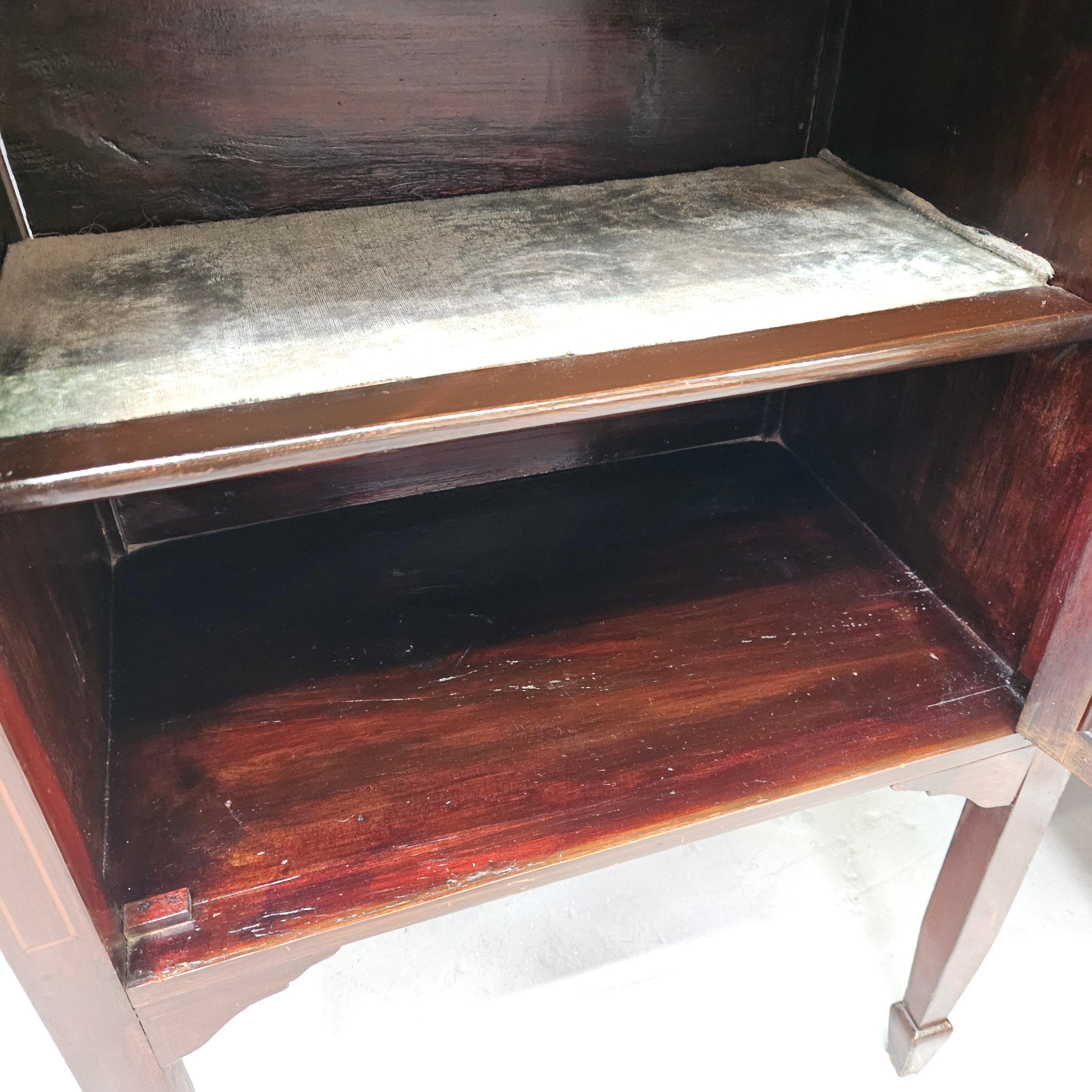 Petite Inlaid Edwardian Display Cabinet | Antique & Vintage | Moonee Ponds Antiques | Australia Wide Delivery