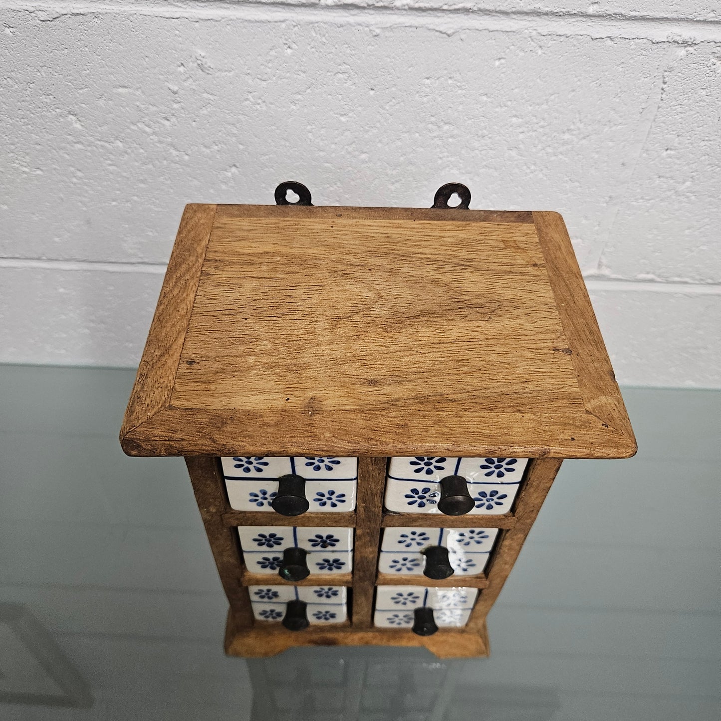 Vintage Hand Made Spice Drawers