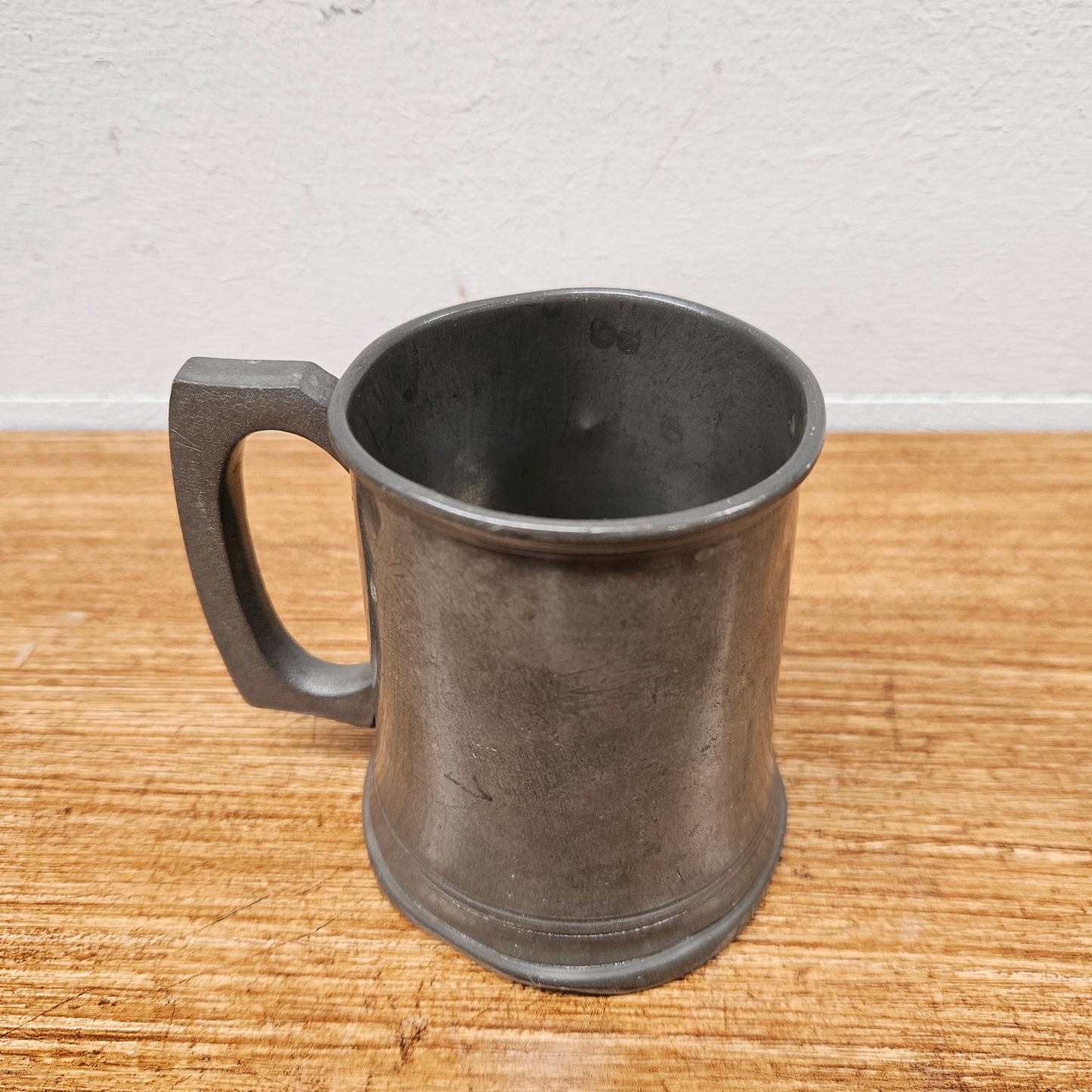 Antique English Pewter Tankard