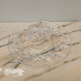 Antique Cut Crystal Posy Bowl