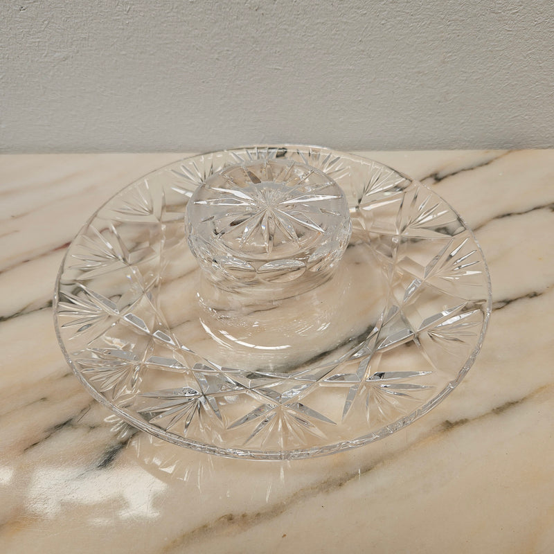 Antique Cut Crystal Posy Bowl