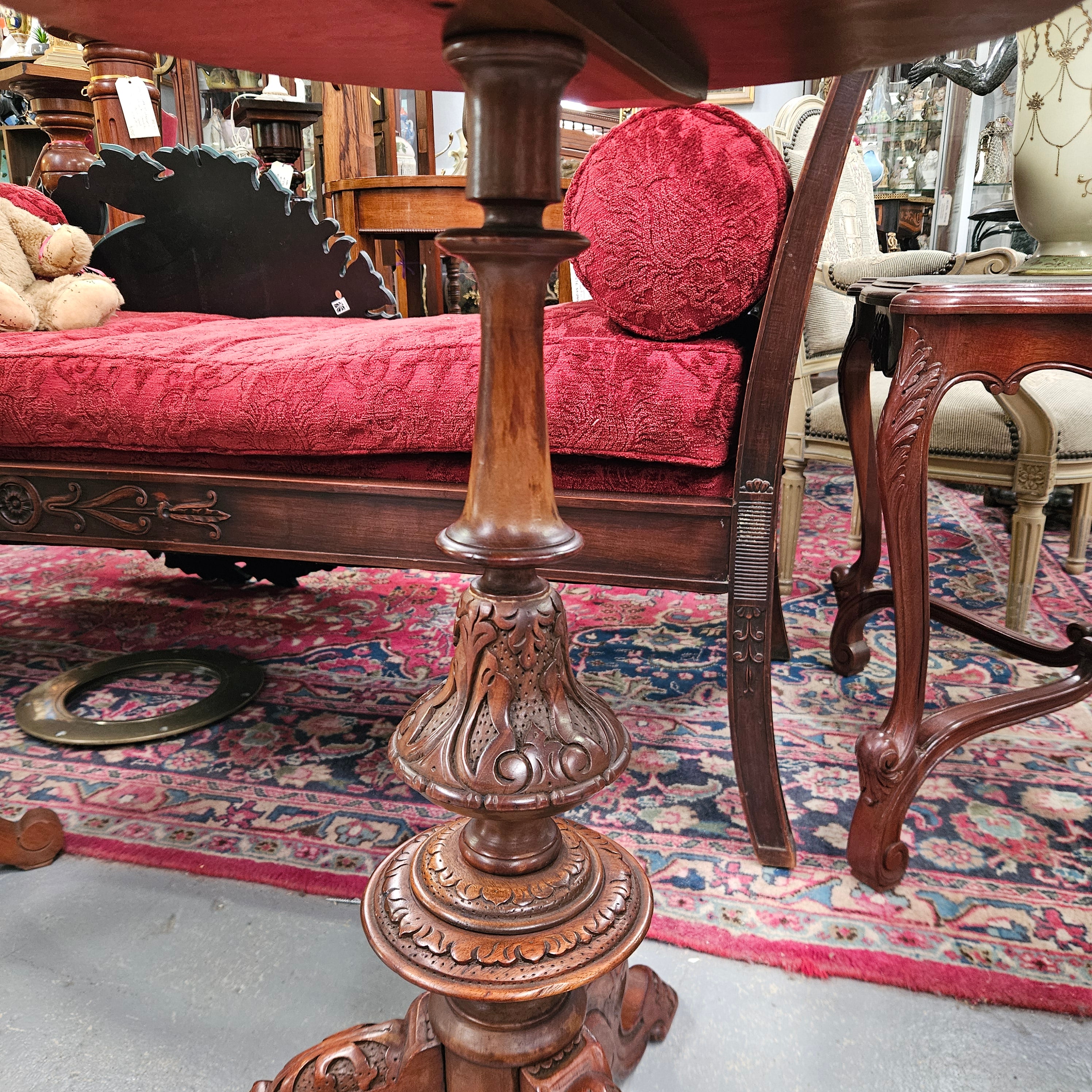 Antique Victorian Mahogany Occasional/Wine Table | Antique & Vintage | Moonee Ponds Antiques | Australia Wide Delivery