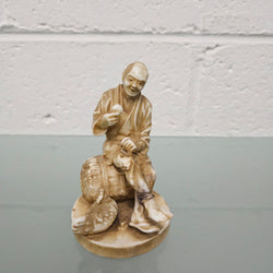 Japanese Meiji Porcelain Egg Tester Figurine C:1910 | Antique & Vintage | Moonee Ponds Antiques | Australia Wide Delivery
