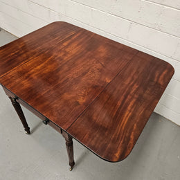 Georgian Mahogany Pembroke Table Regency Style