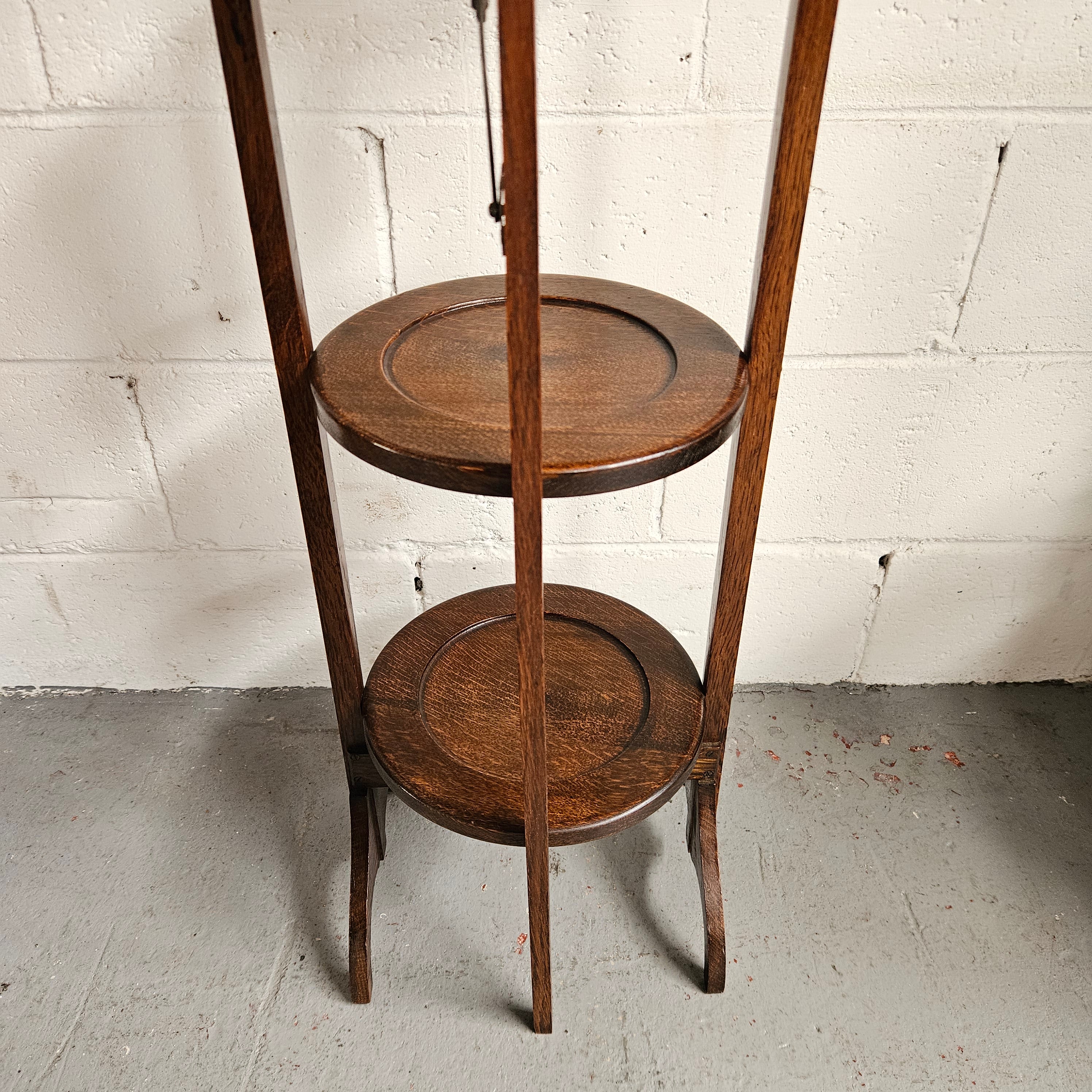 3 Tier Foldable Mahogany Cake Stand | Antique & Vintage | Moonee Ponds Antiques | Australia Wide Delivery