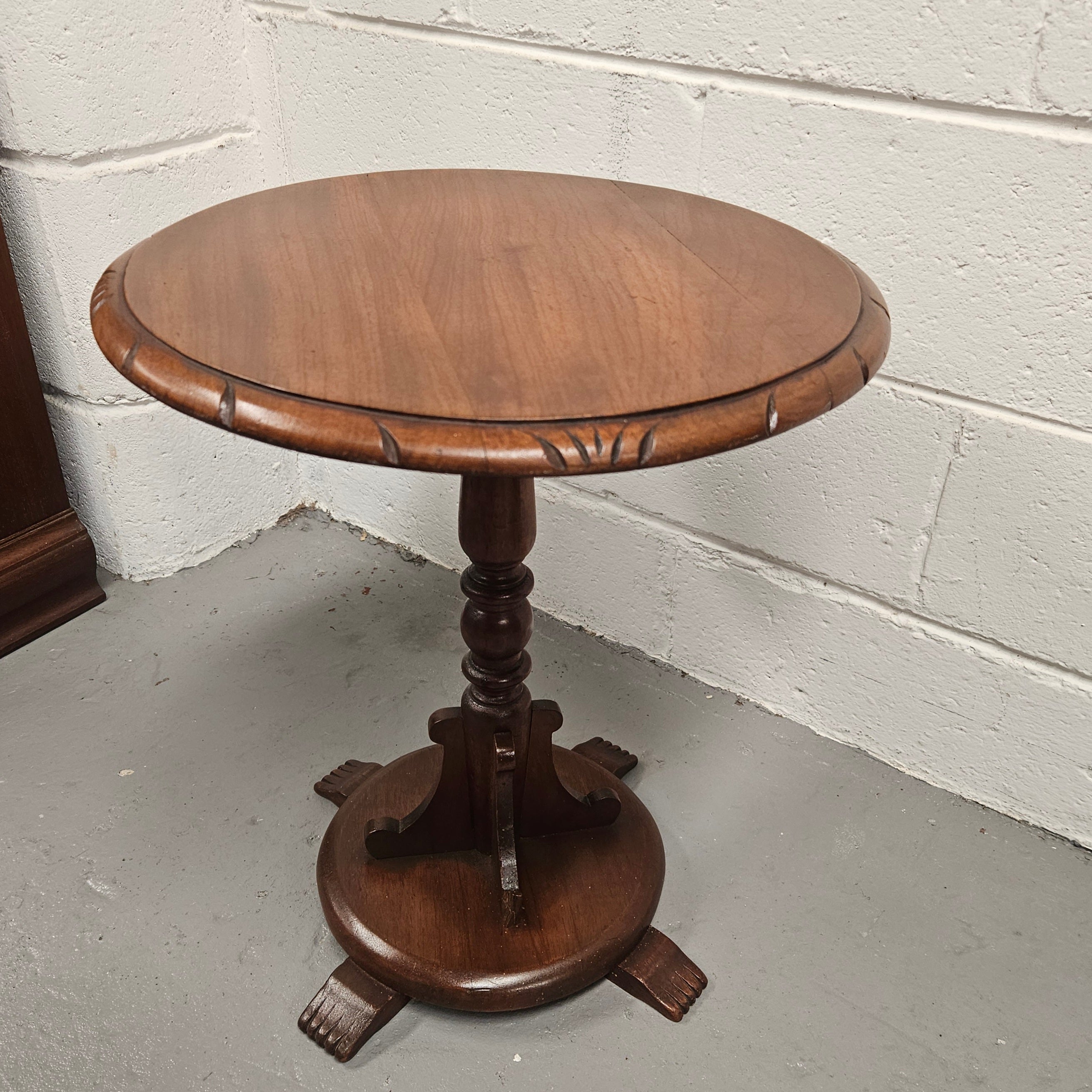 Charming Cedar Side Table | Antique & Vintage | Moonee Ponds Antiques | Australia Wide Delivery