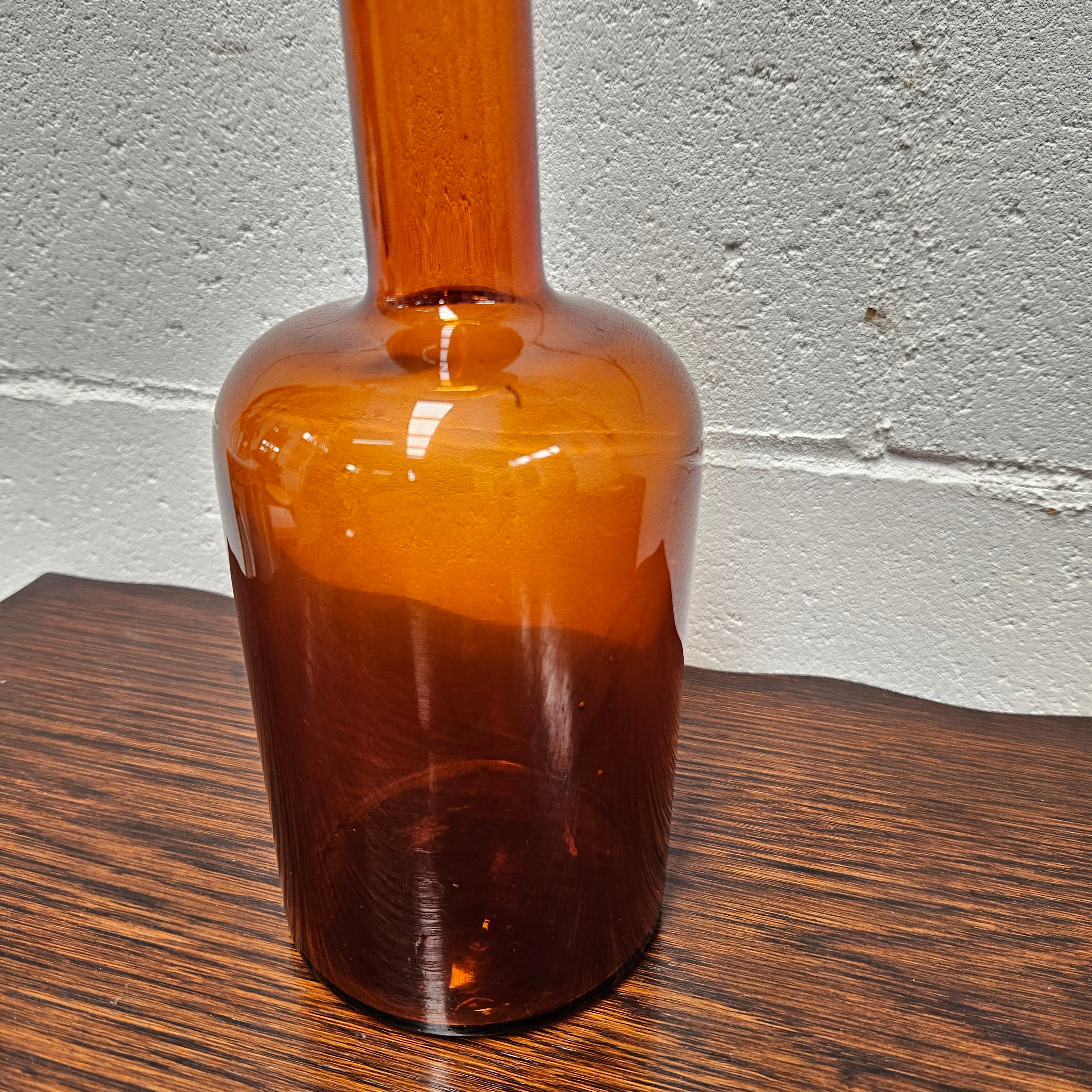Holmegaard Kastrup Otto Brauer Glass Bottle | Antique & Vintage | Moonee Ponds Antiques | Australia Wide Delivery