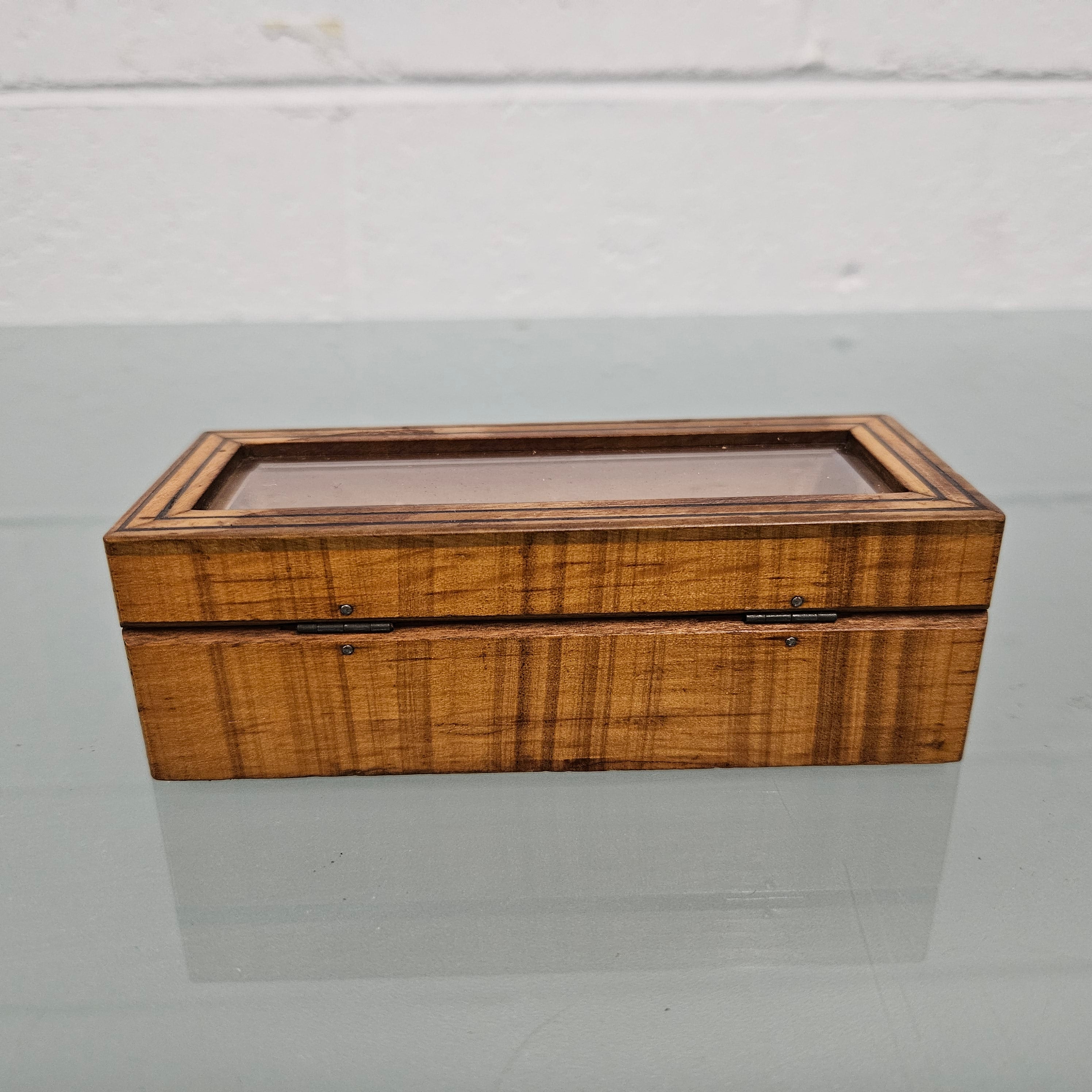 Rare Victorian Rosewood & Inlaid Ebony Stamp Box | Antique & Vintage | Moonee Ponds Antiques | Australia Wide Delivery