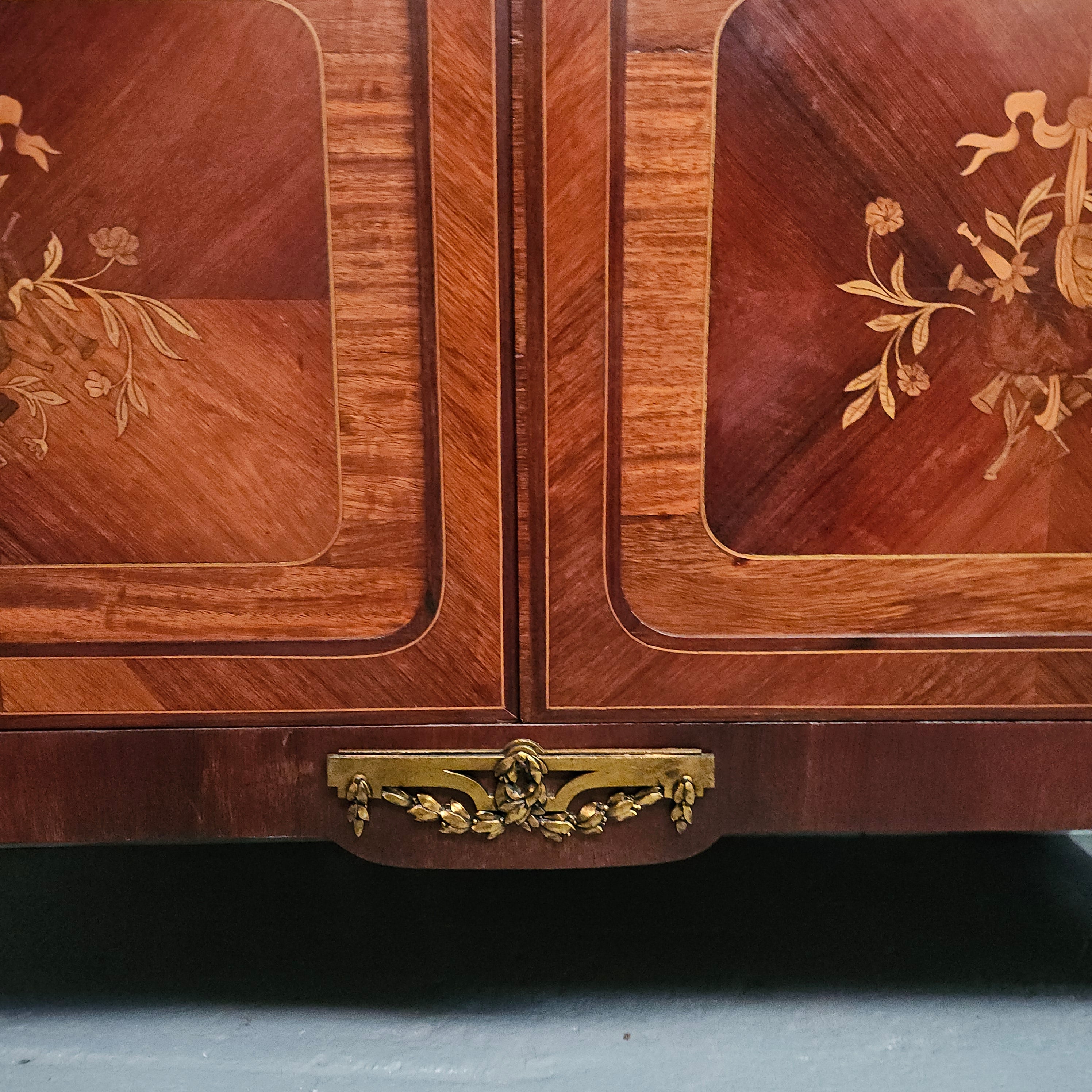 Antique Louis XVI Style French Inlaid Kingwood Bookcase | Antique & Vintage | Moonee Ponds Antiques | Australia Wide Delivery