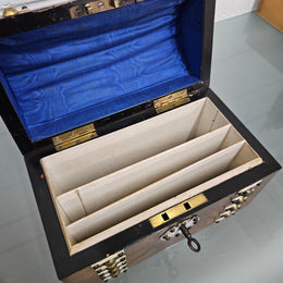 Victorian Walnut Stationary Box