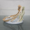 Rare PMP Dresden Plaue Schierholz Porzelain Art Nouveau Lady In Fish Pool | Antique & Vintage | Moonee Ponds Antiques | Australia Wide Delivery