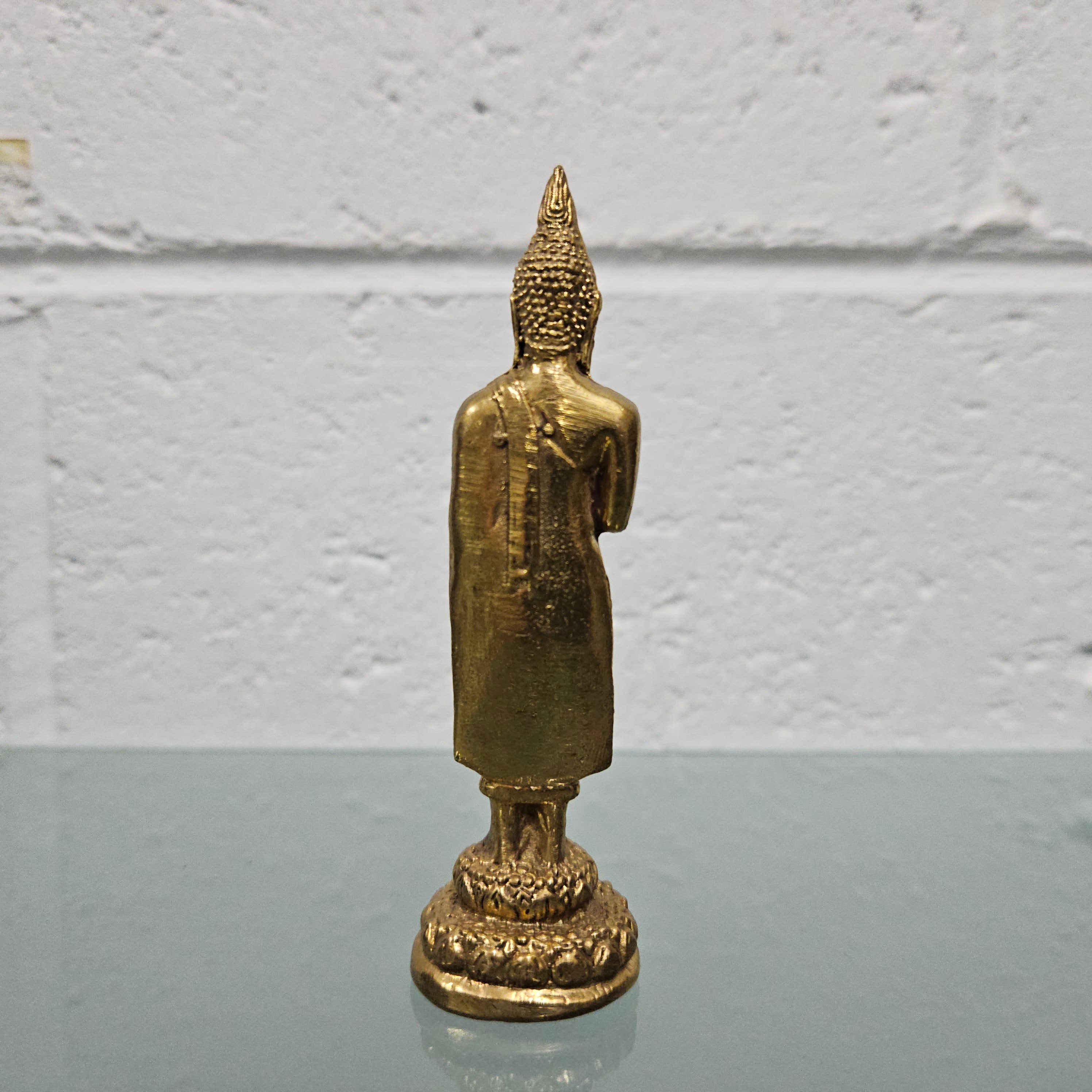 Vintage Gilt Brass Buddha Statue | Antique & Vintage | Moonee Ponds Antiques | Australia Wide Delivery