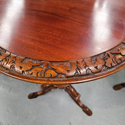 Antique Victorian Mahogany Occasional/Wine Table Moonee Ponds Antiques