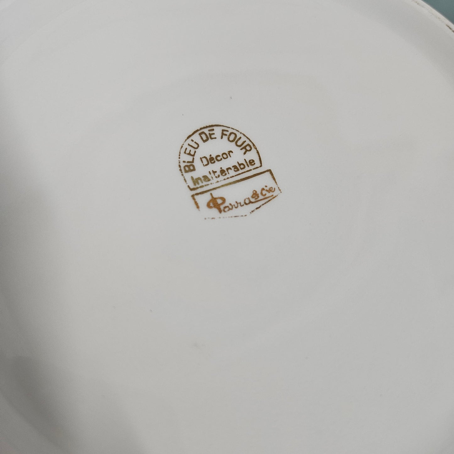 Vintage French Blue & White Tureen