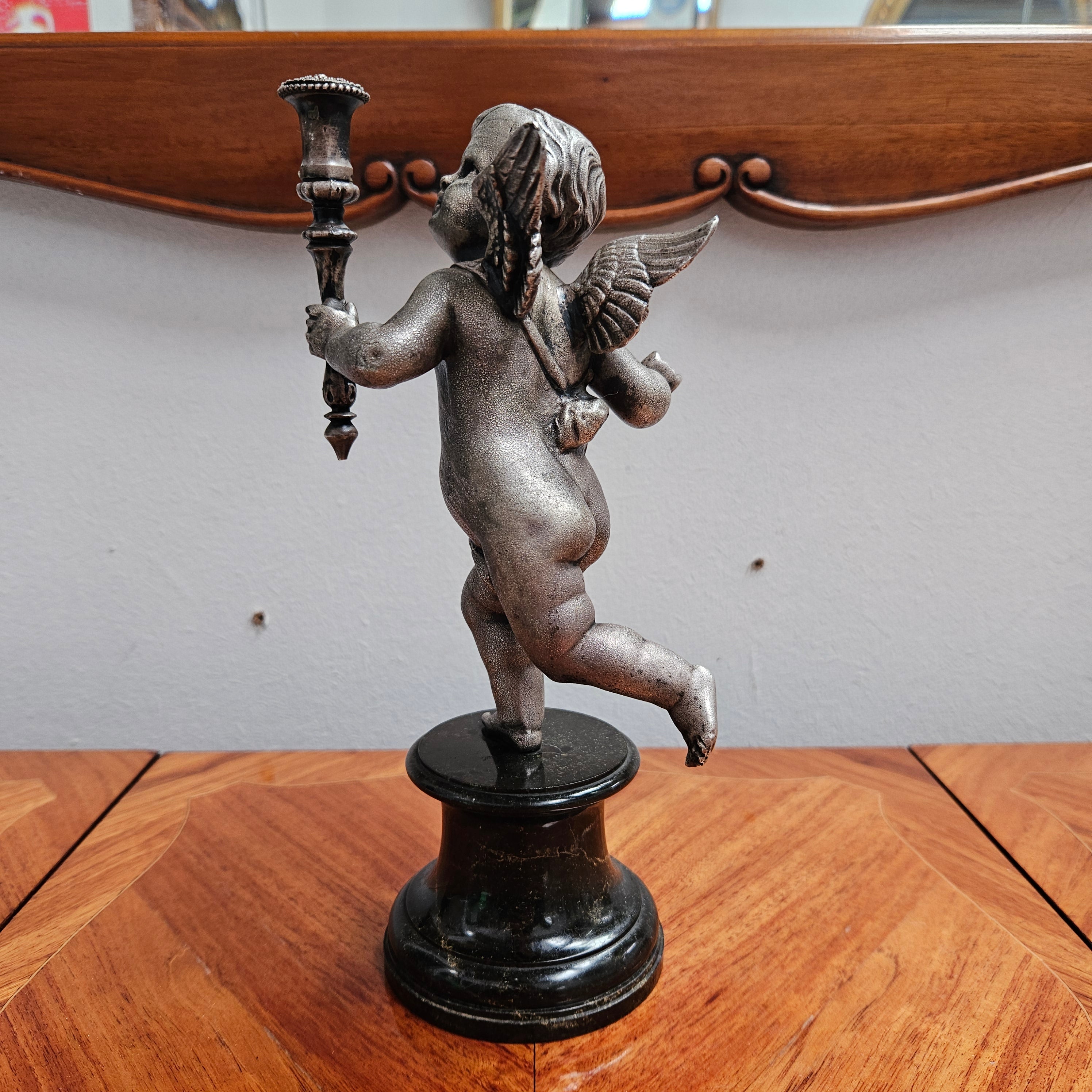 19th Century Silver Gilt Bronze Cherub | Antique & Vintage | Moonee Ponds Antiques | Australia Wide