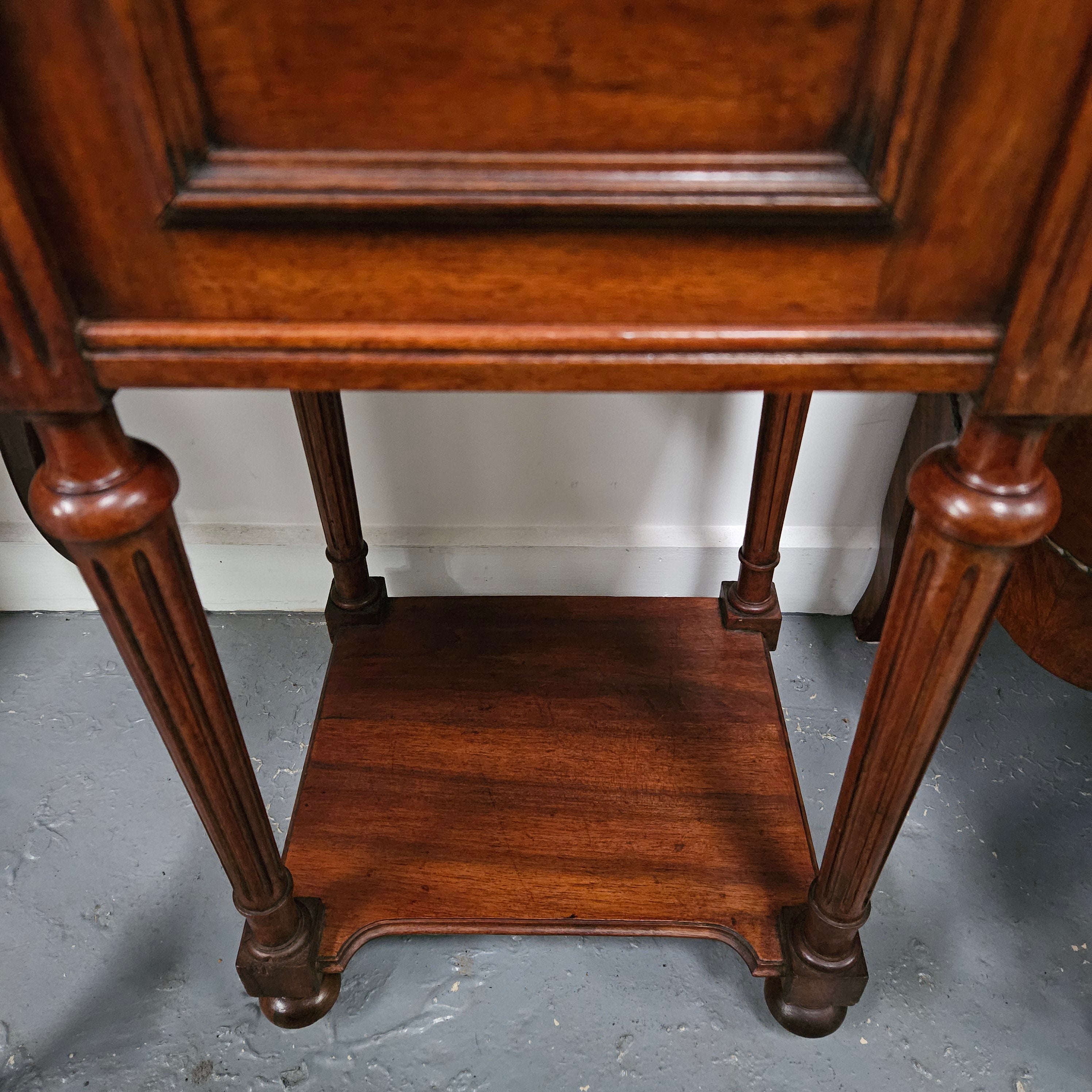 Stunning Marble Top Bedside Table | Antique & Vintage | Moonee Ponds Antiques | Australia Wide Delivery