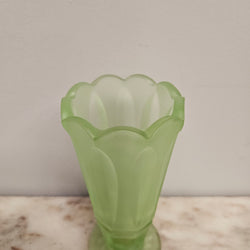 Vintage Depression Glass Vase | Antique & Vintage | Moonee Ponds Antiques | Australia Wide Delivery