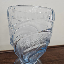 Art Deco Blue Glass Vase | Antique & Vintage | Moonee Ponds Antiques | Australia Wide Delivery