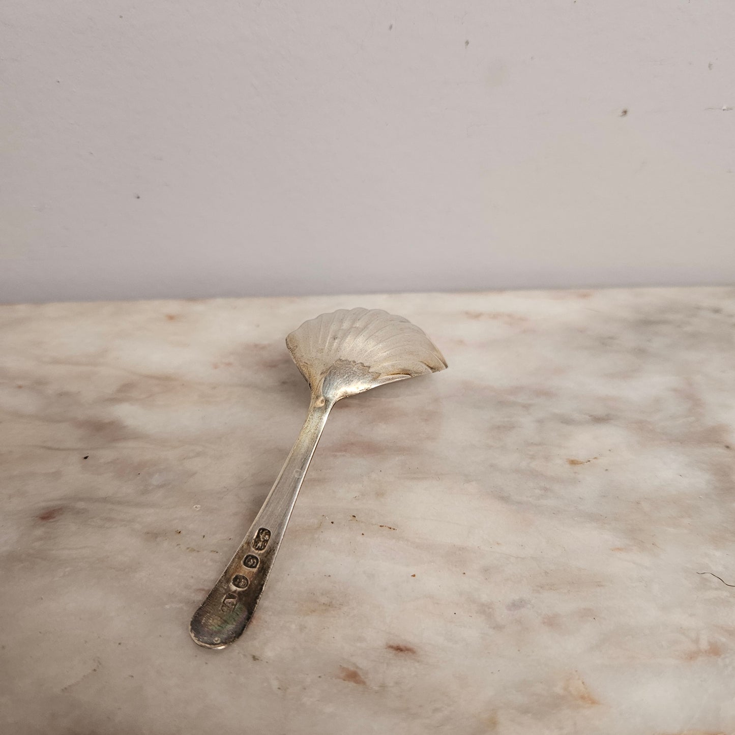 Georgian Tea Caddy Silver Spoon  Circa: 1793