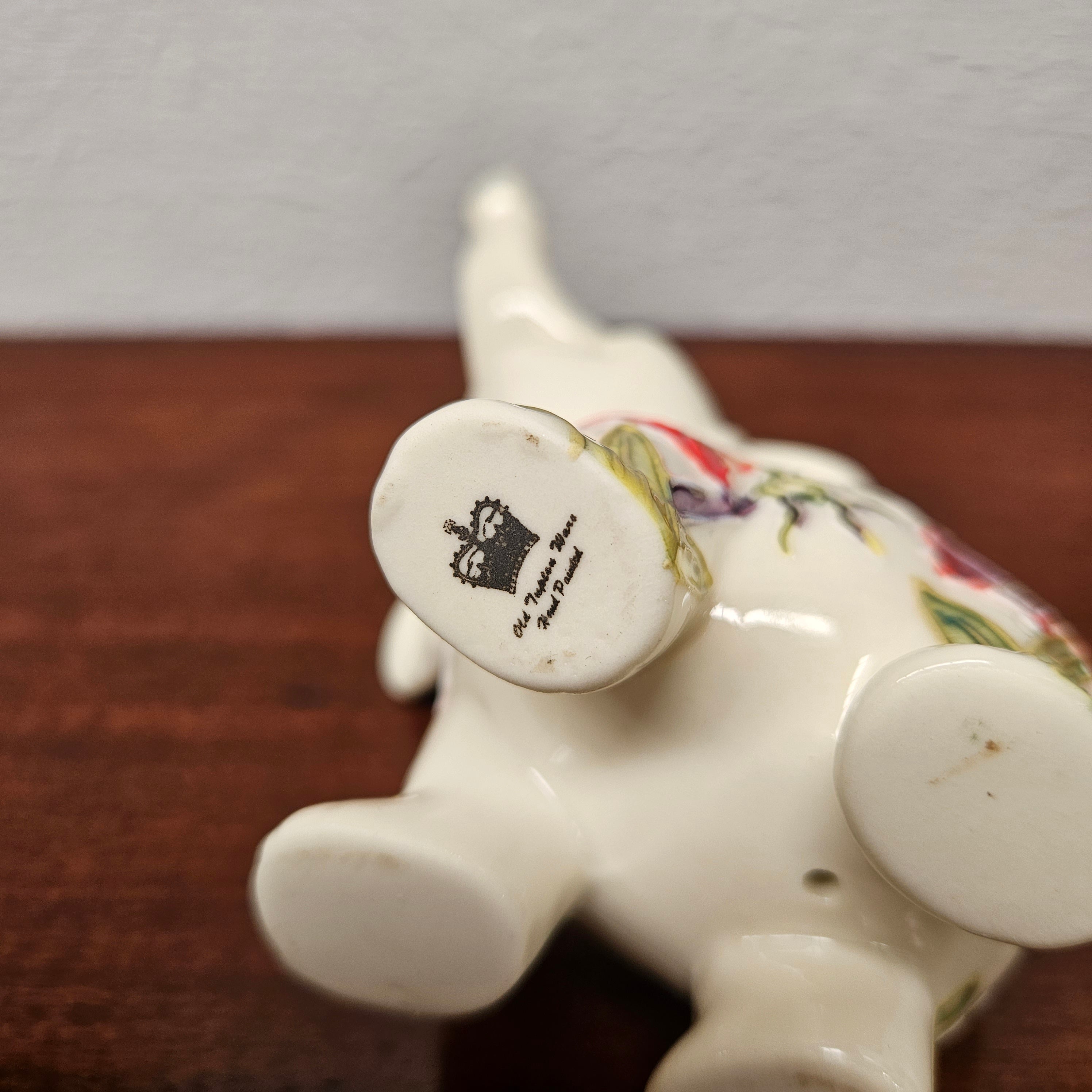 Small Decorated Baby Elephant | Antique & Vintage | Moonee Ponds Antiques | Australia Wide Delivery