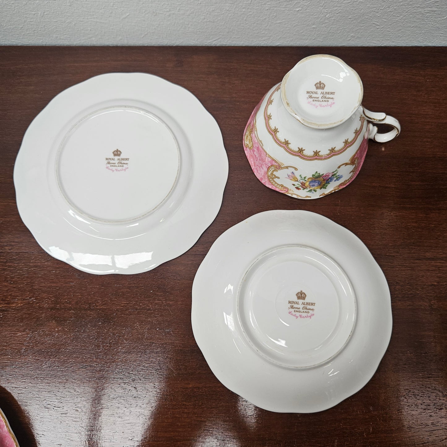 Royal Albert "Lady Carlyle" Tea Set for Two