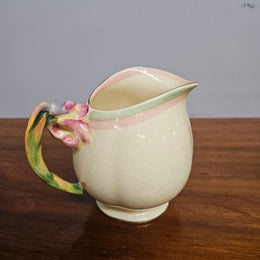 Royal Winton "Tiger Lily" Milk Jug, Sugar Bowl & Dish