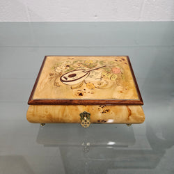 Vintage Italian Sorrento Ware Inlaid Musical Jewelry Box | Antique & Vintage | Moonee Ponds Antiques | Australia Wide Delivery