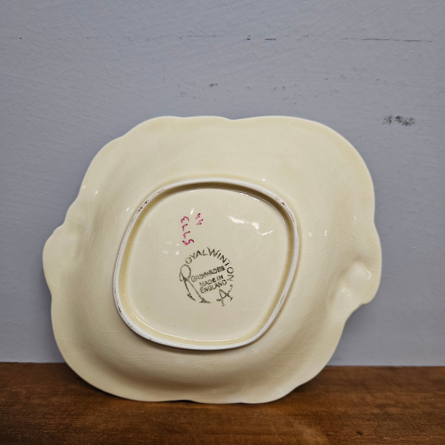 Royal Winton "Tiger Lily" Milk Jug, Sugar Bowl & Dish