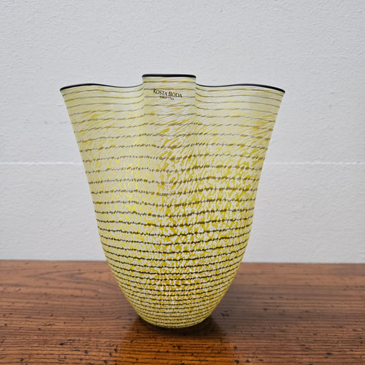 Kosta Boda Handkerchief Vase