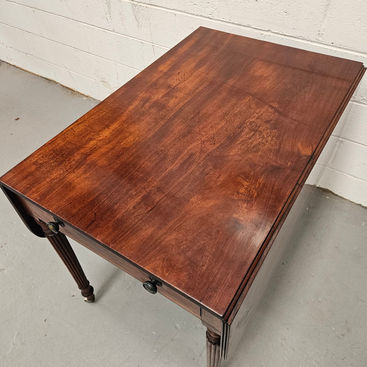 Georgian Mahogany Pembroke Table Regency Style