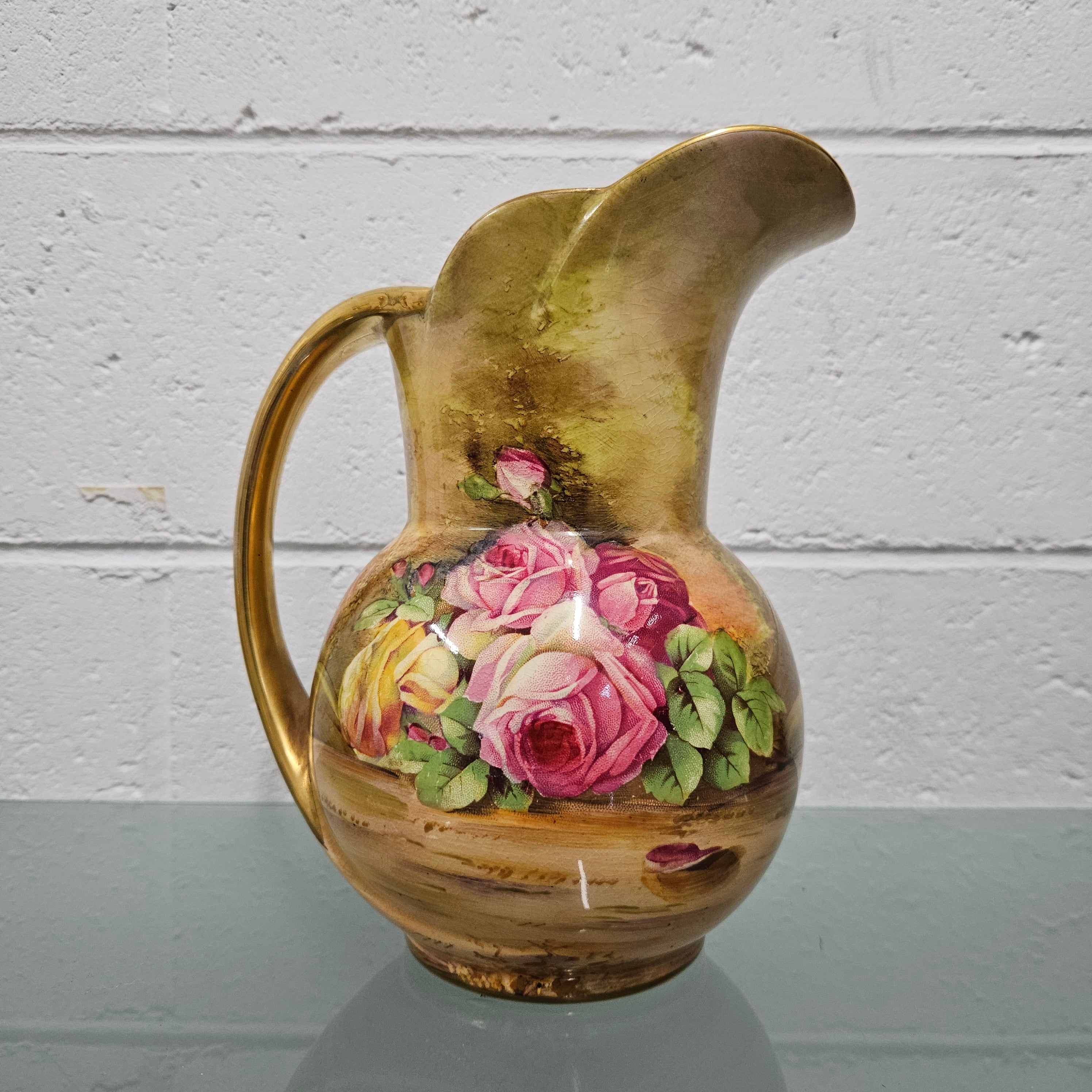 Royal Winton Hand Painted Jug | Antique & Vintage | Moonee Ponds Antiques | Australia Wide Delivery