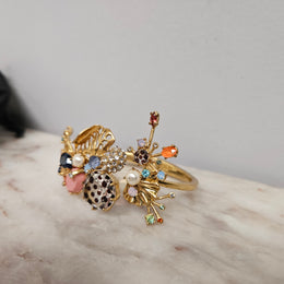 Stunning "Mimco" Hinged Decorative Bangle