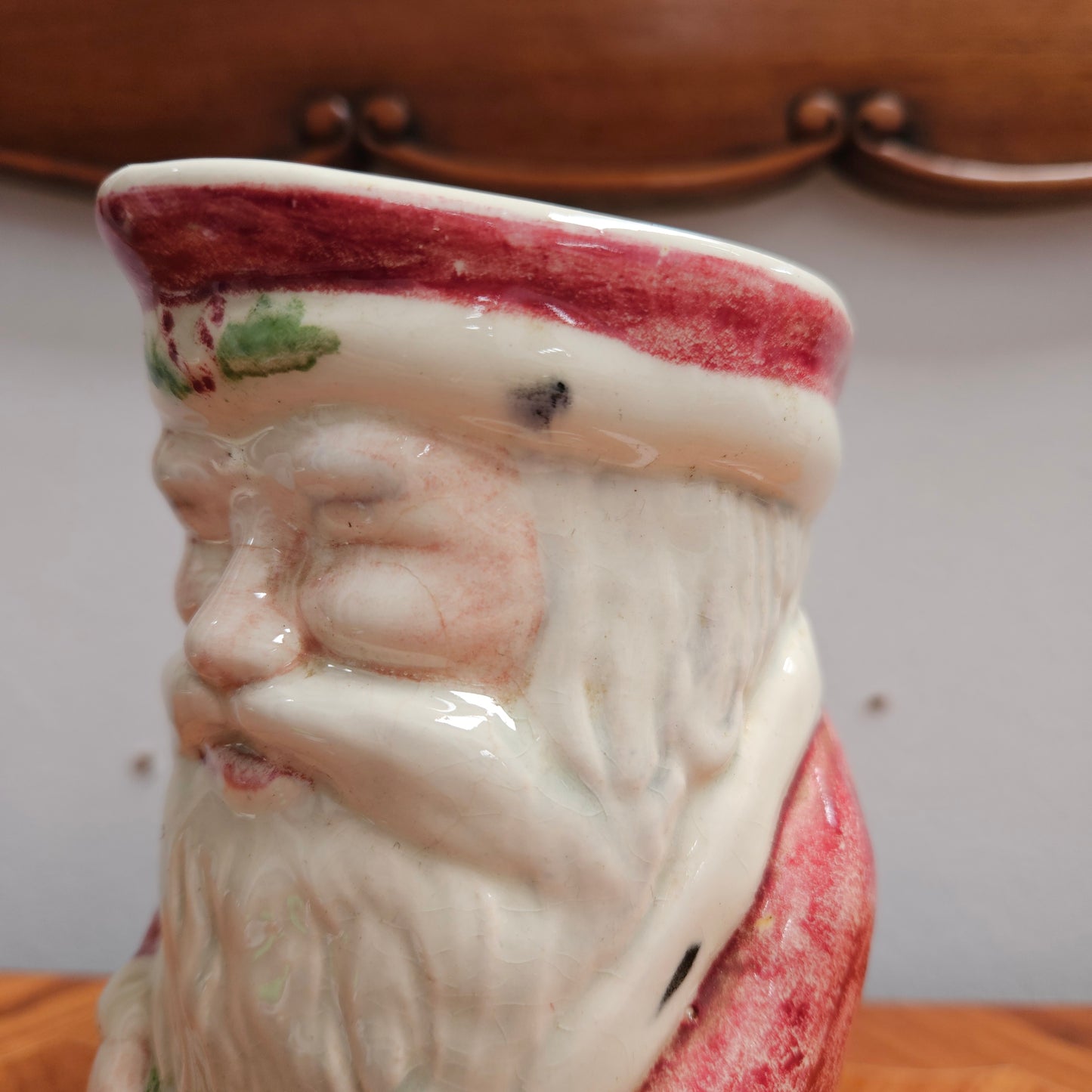 Australian Melrose Pottery Father Christmas Toby Jug