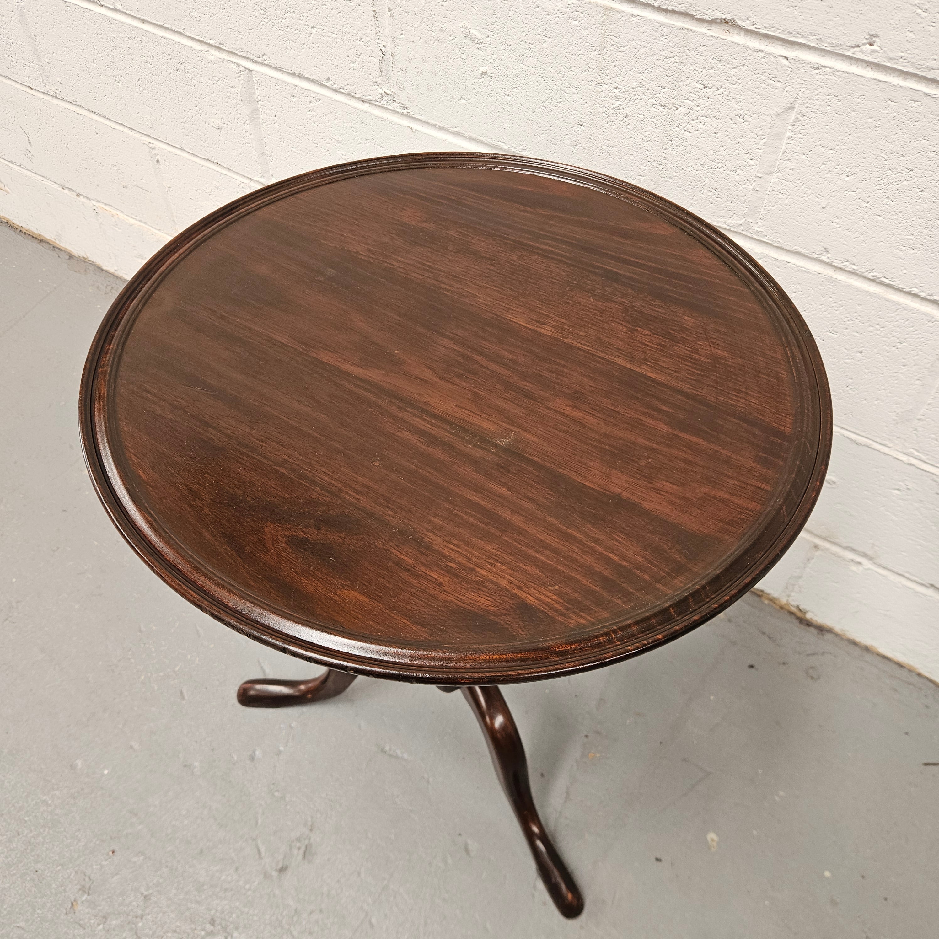 Lovely Walnut Tripod Wine Table | Antique & Vintage | Moonee Ponds Antiques | Australia Wide