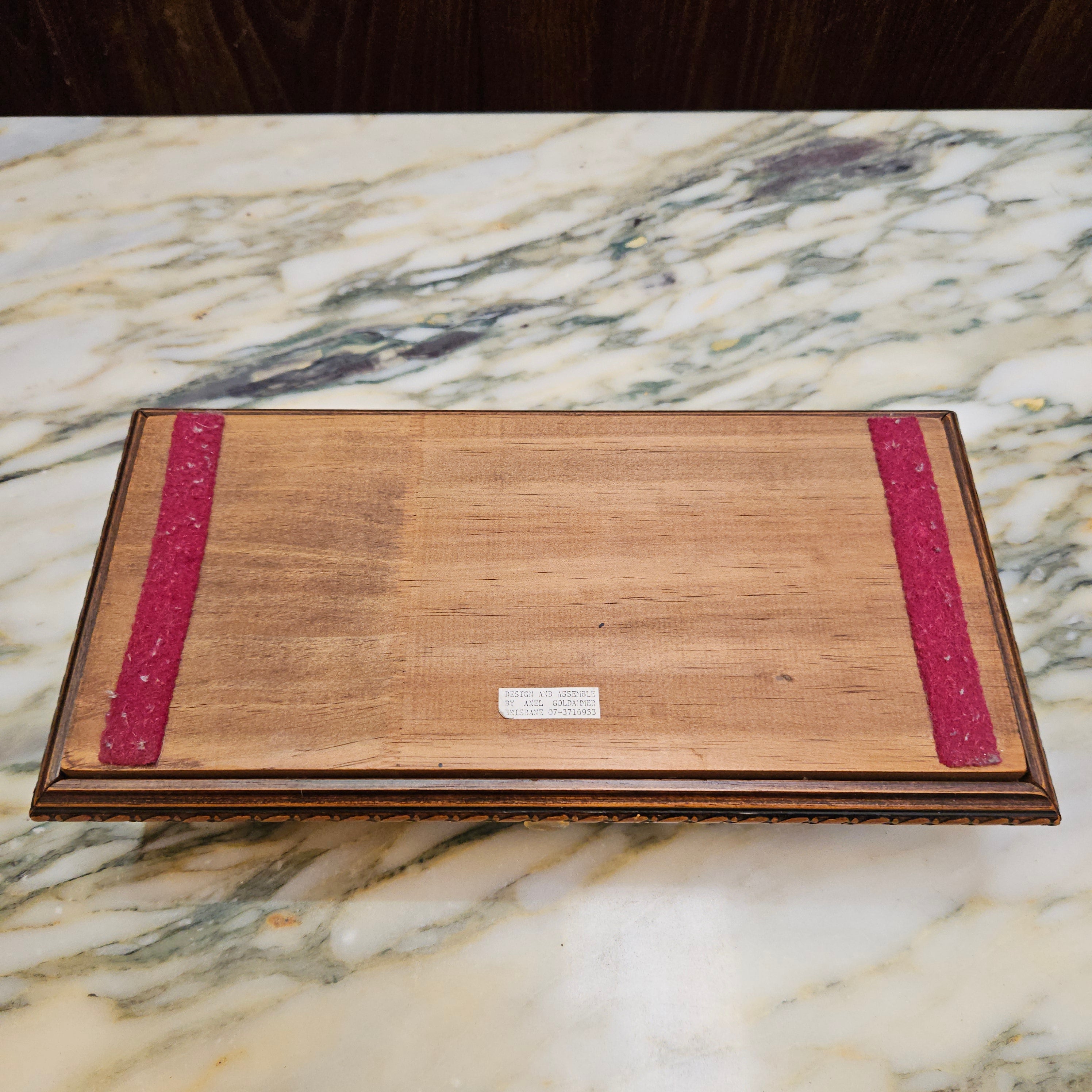 Vintage Wooden Jewellery Box By Axel Goldammer | Antique & Vintage | Moonee Ponds Antiques | Australia Wide Delivery