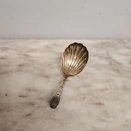 Georgian Tea Caddy Silver Spoon  Circa: 1793