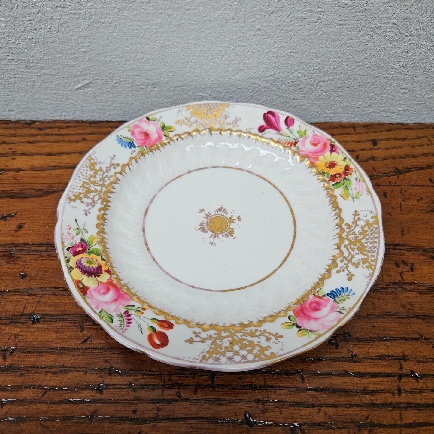 Thos. & Co. Hand Painted Victorian Dish