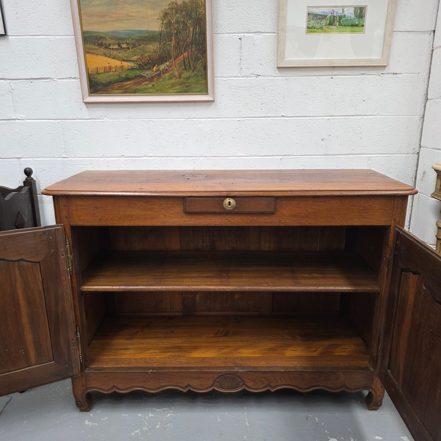 19th Century French Oak Sideboard/Buffet