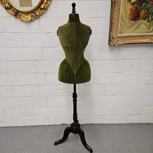 Victorian Ebonised Dress Makers Mannequin