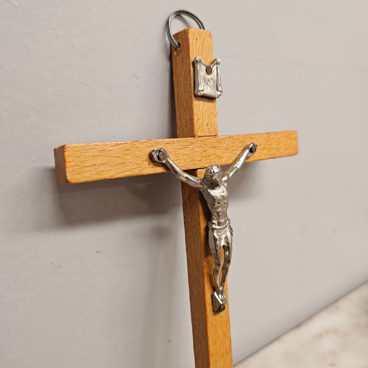 Vintage wooden crucifix